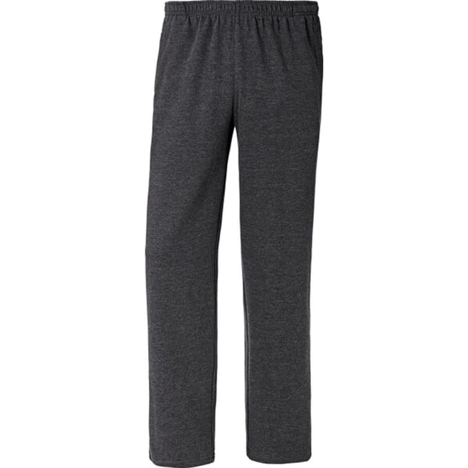 Jan Vanderstorm herren Sweatbroek - 80/82 - donkergrijs - Plus Size