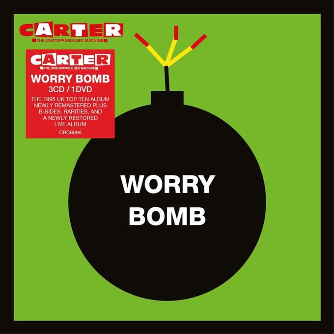 Carter The Unstoppable Sex Machine - Worry Bomb (2025 Remaster) CD