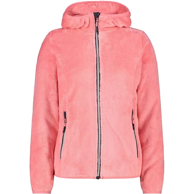 Dames fleece met capuchon CMP