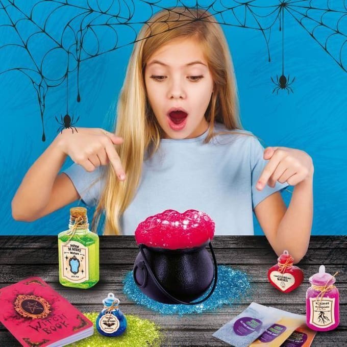 Kit magique - LISCIANI - Crazy Science - Maison des sorcières - Expériences et potions - Découvertes originales pur
