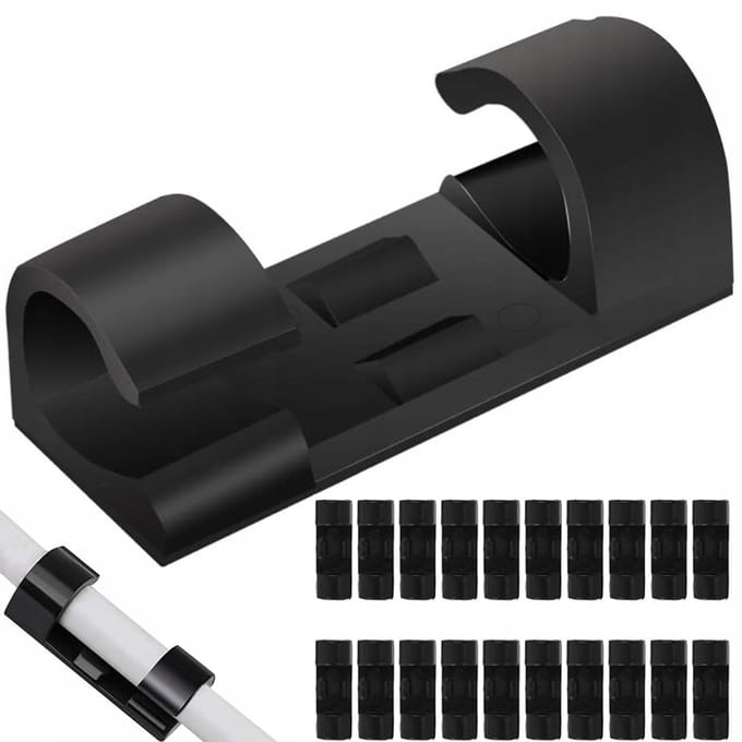 Hangzhou A Link Star Technology - Kabelclip Organizer - 20 stuks - Universeel - 7mm Diameter