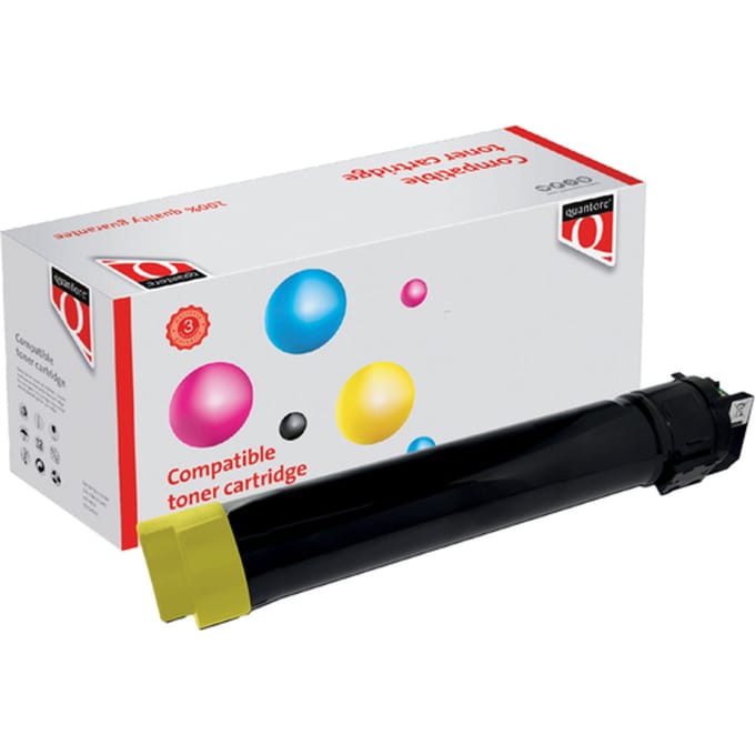 Tonercartridge Quantore alternatief tbv Xerox 106R03692 geel