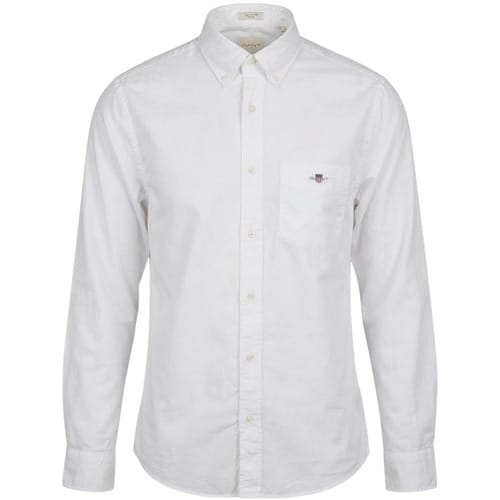 Overhemd Lange Mouw Gant REG CLASSIC POPLIN SHIRT 2601.3000100