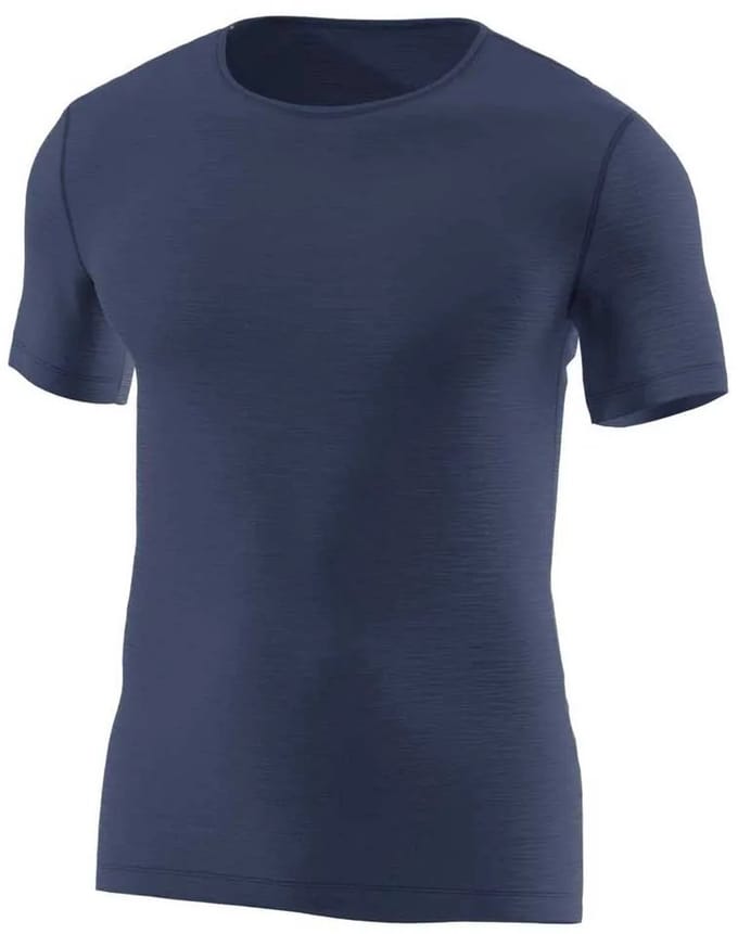 Loeffler Merino Light T-shirt Met Korte Mouwen Blauw S Man