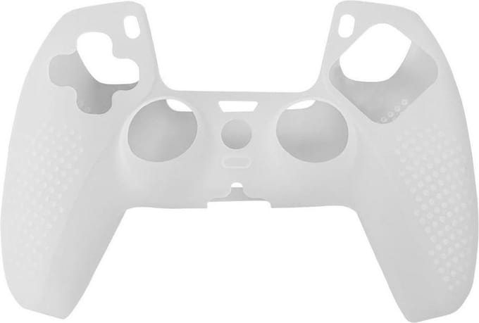 DrPhone PSX – Controller Case – Beschermhoes - Geschikt Voor PS5 - Extra Grip - Transparant