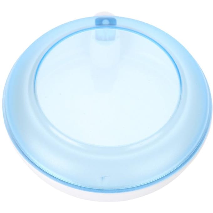Boîte de Rangement Rotative Portable pour Dents Boîte de Rangement Mignonne Bleue