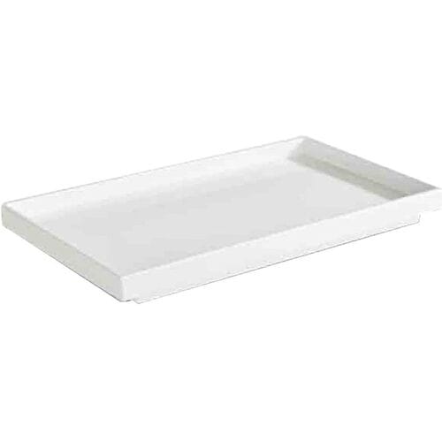 GGM Gastro (6 Stück) GN-Tablett 1/3 - ASIA PLUS - Melamin - Höhe: 30mm - Weiß