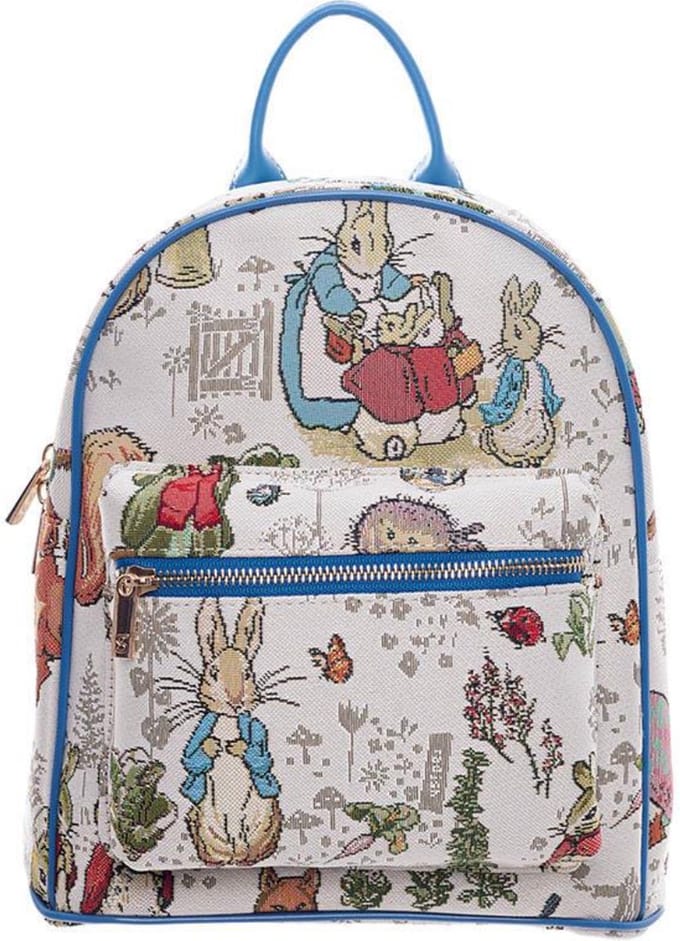 Daypack - Rugtas - Gobelinstof - Peter Rabbit - Pieter Konijn