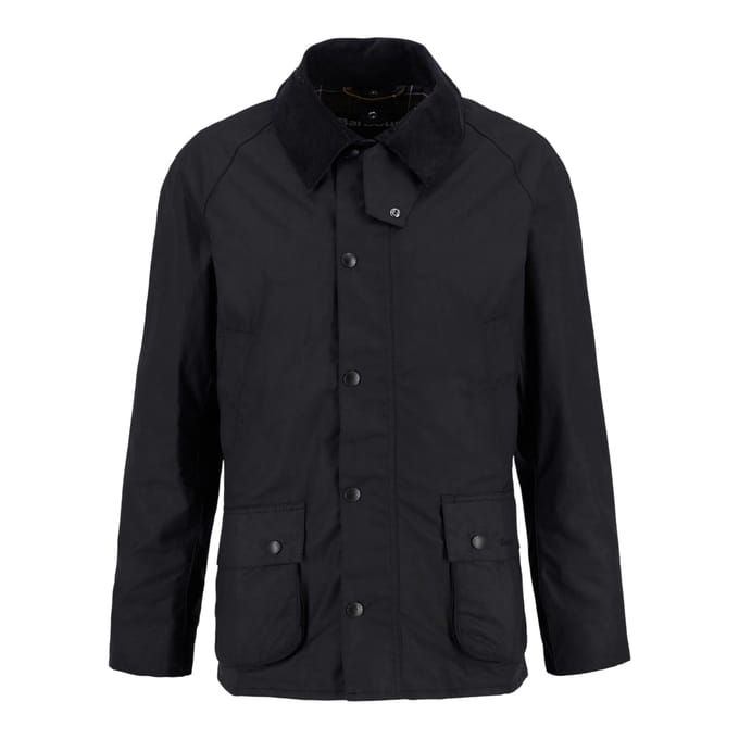 jas Barbour ashby wax jacket - zwart