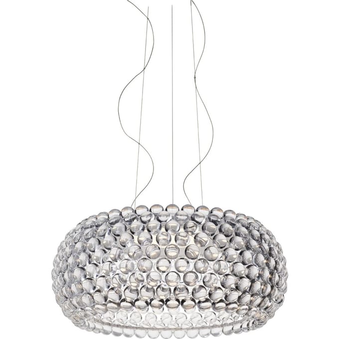 Foscarini Caboche Plus Grande Hanglamp - grijs - zonder MyLight