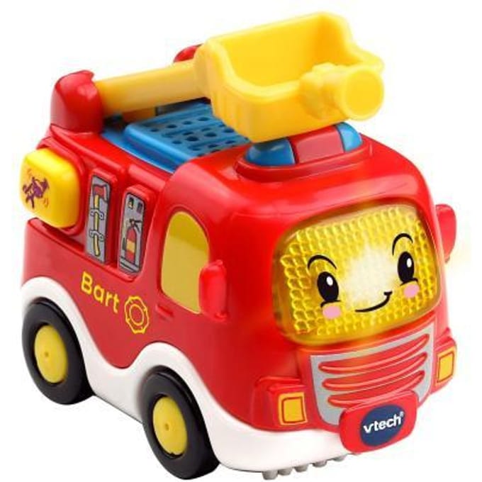 VTech Toet Toet Auto's Bart Brandweer - Speelfiguur Speelgoed Auto - Vanaf 1 Jaar