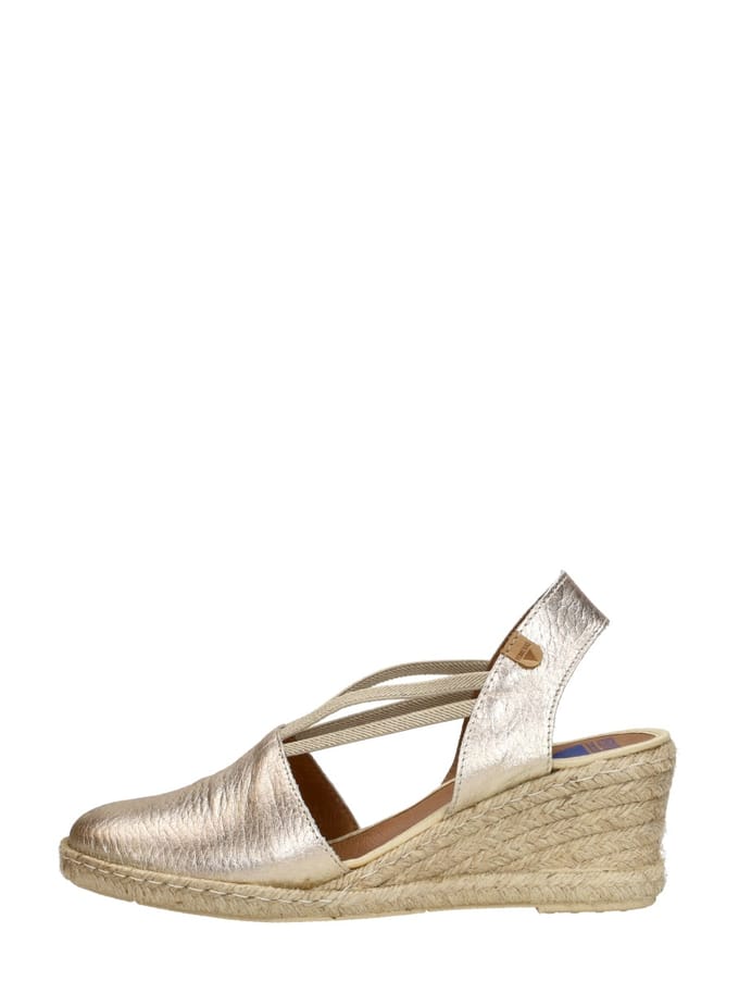 Verbenas Maika Sandalen Touwzool - Goudkleur - Maat 41