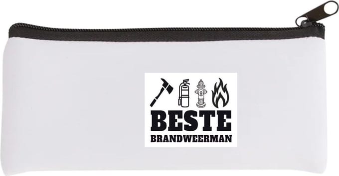 Akyol - beste brandweerman Etui - Beste brandweerman - collega - cadeau - 20 bij 9 cm