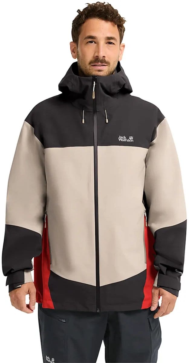 Jack Wolfskin Rockpaw 3l Jas Beige M Man