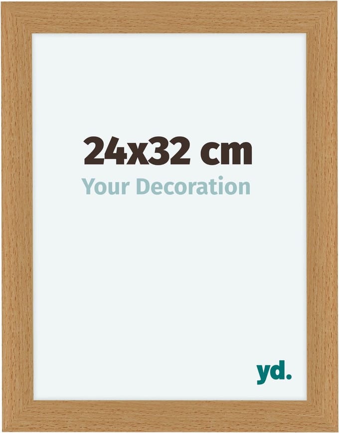Your Decoration - Fotolijst 24x32 cm - MDF - Beuken - Como