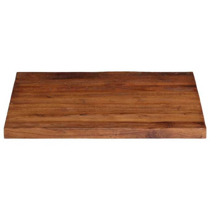 vidaXL Tafelblad vierkant 80x80x2,5 cm massief gerecycled hout