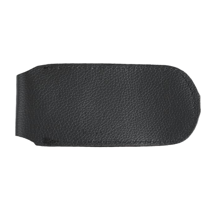 Mondharmonica Opbergtas Comfortabel Handgevoel PU Leer Mondharmonica Etui Container voor Reizen black