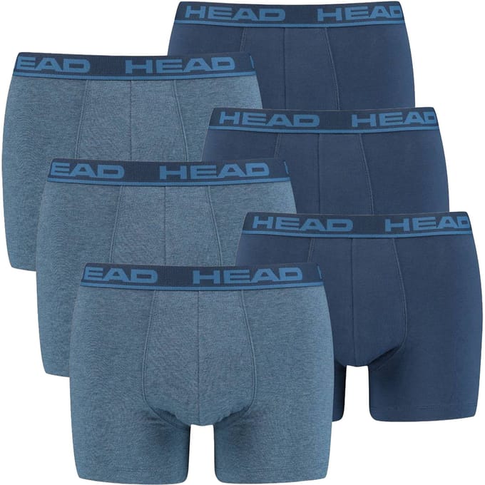 Head Boxershorts Basic Boxer 6P Set van 6