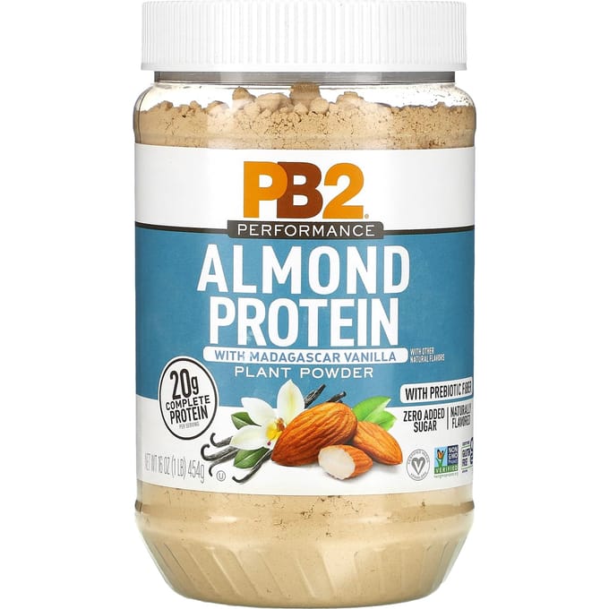 PB2 Foods, Protéine d'amande à la vanille de Madagascar, 16 oz (454 g)