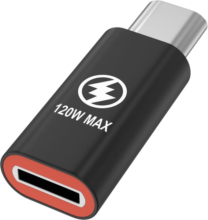 1 USB-C naar Lightning-adapter, compatibel met wandladers, computers en iPhone Lightning-kabels