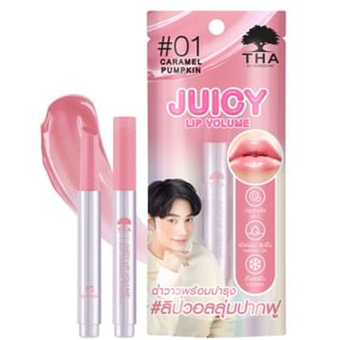 THA - Juicy Lip Volume 01 Caramel Pumpkin