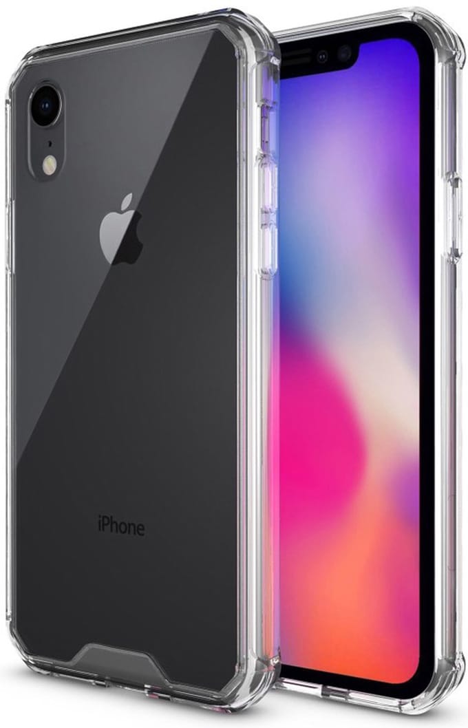 Peachy Doorzichtig Hoesje geschikt voor iPhone XR Case - Transparant