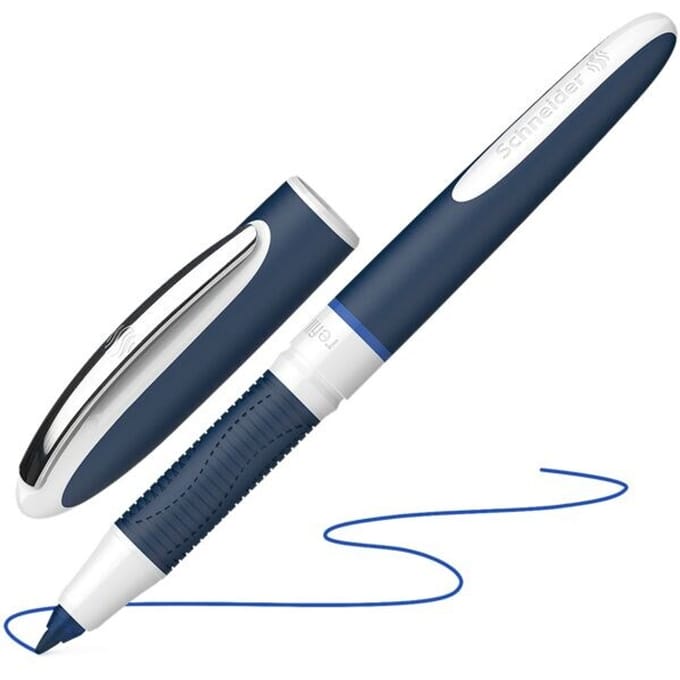 Rollerbalpen Schneider One Change, Ultra-Smooth-punt, onuitwisbaar, blauw