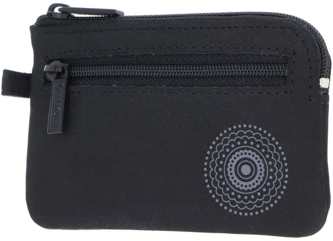 oxmox sleutelgeval New Cryptan Keyholder Circle Bloom Print Grey Black zwart