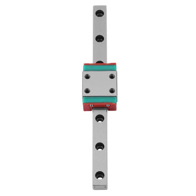 1 stuks LML7B Draagbare Hoge Precisie Miniatuur Lineaire Schuifrail Geleidingsblok 100 mm