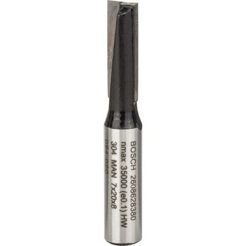 Bosch - Vingerfrezen 8 mm, D1 7 mm, L 20 mm, G 51 mm