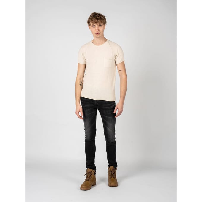 Xagon Man T-shirt Mannen beige
