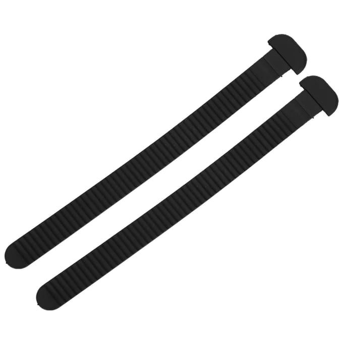Lot de 2 patins à glace, slalom, patinage de vitesse, roller, chaussures de course, boucle d'énergie, sangle de fixation de ceinture black