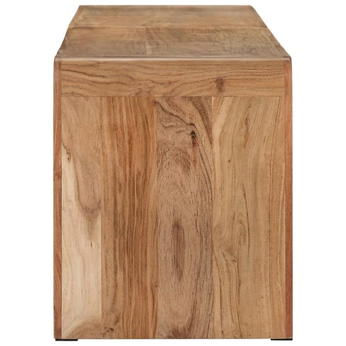 vidaXL - Bank - 160x38x45 - cm - massief - acaciahout