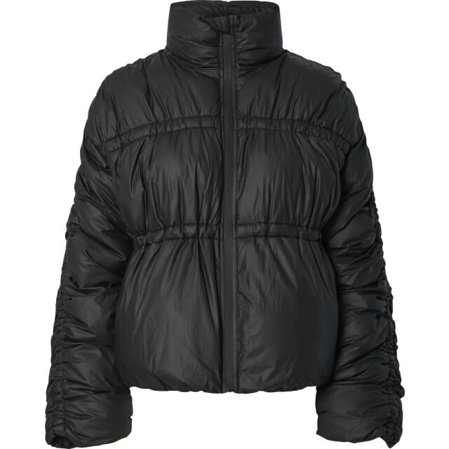 Y.A.S Yasflick ls short padded jacket s. black