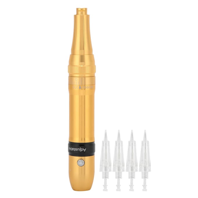 Microblading Pen Semi-Permanente Wenkbrauw Lip Eyeliner Tattoo Machine Apparaat US Plug beige