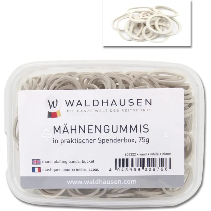 Haar elastiek met dispenser box Waldhausen