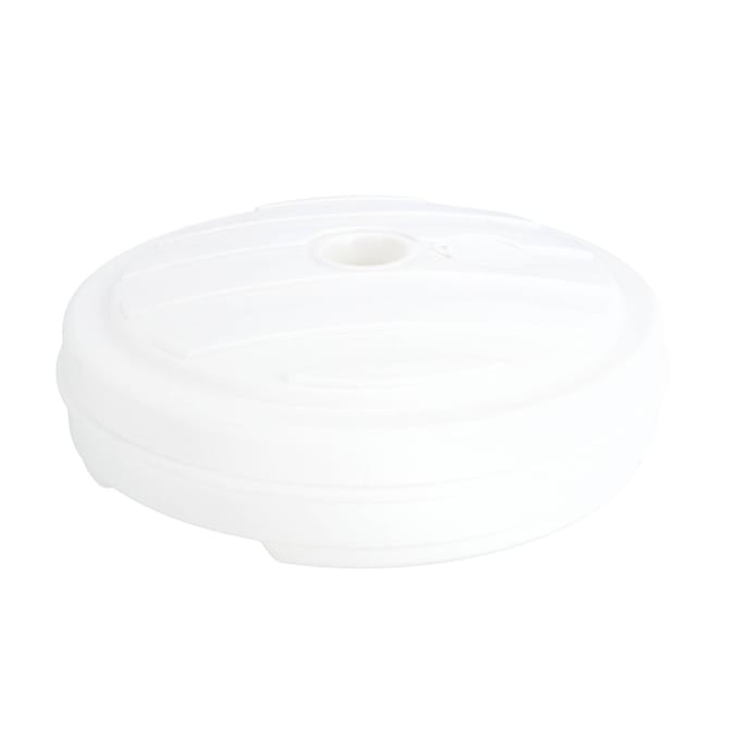 Eda Parasolvoet - Ø 42cm - Kunststof - Wit