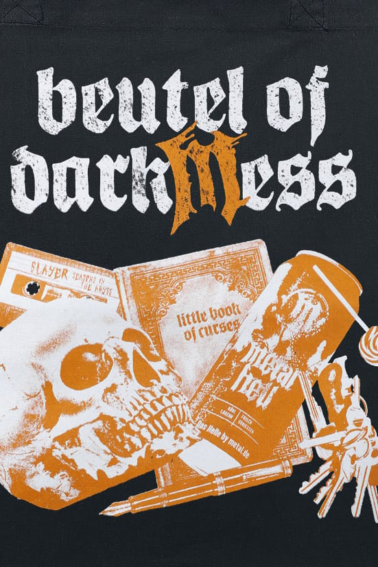 Metal.de Darkmess Unisex Linnen tas - zwart - Standard