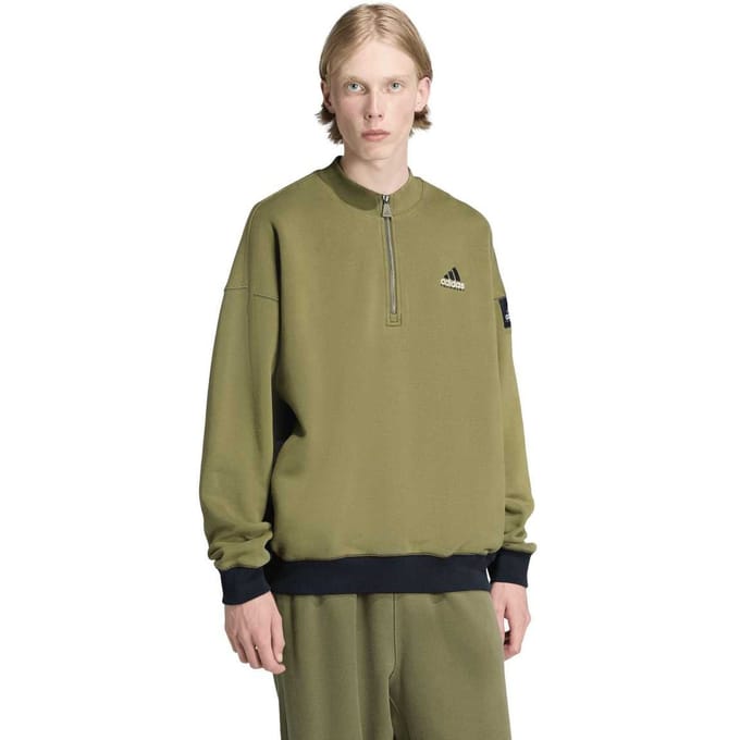 Adidas Originals Unisex  Equipment Blocked Half-zip Größe: M | Kaputzenpullis Outlet | Unisex