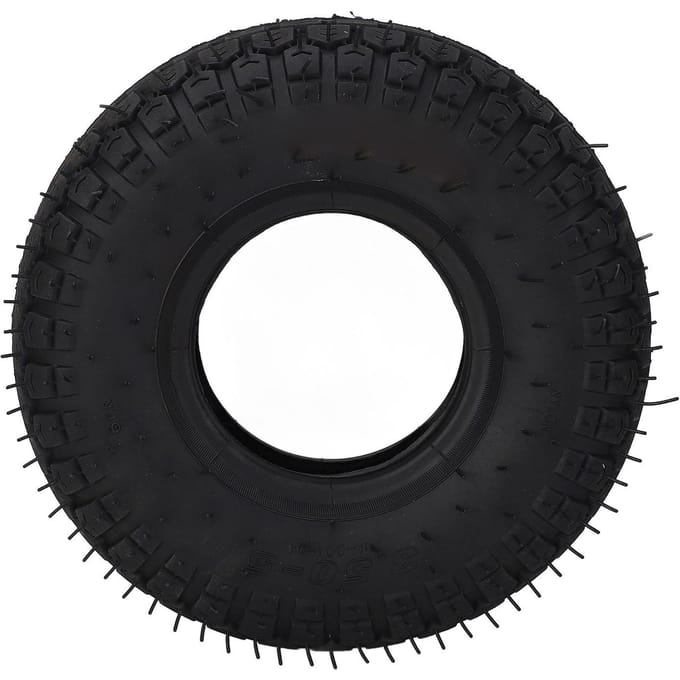 Vervangingsband 12 inch Rubber Opblaasbare Kruiwagenband voor Kruiwagen en Gereedschapswagen black