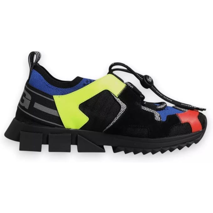 Dolce & Gabbana Multicolor Mesh Sorrento Wandelsneakers