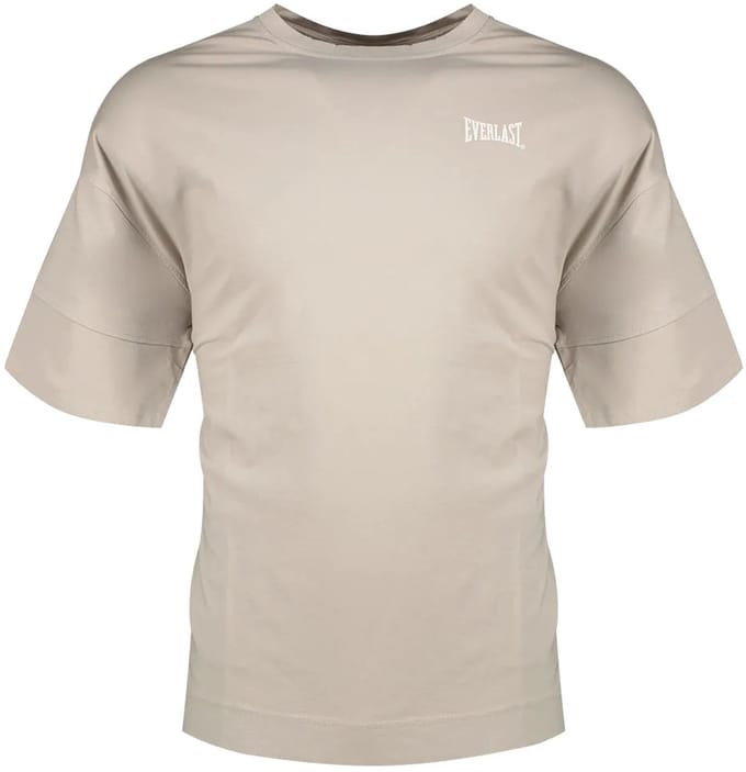Everlast Dye Over T-shirt Met Korte Mouwen Beige M Man