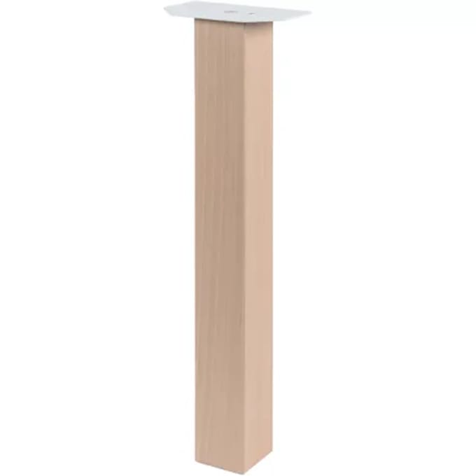 Duraline Meubelpoot Vierkant Hout 5x5x42cm Beuken Fsc