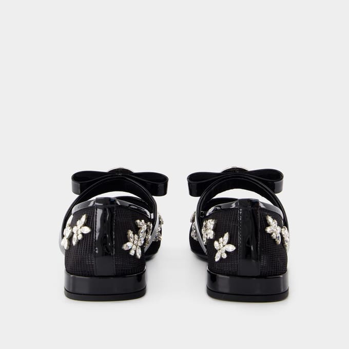Versace Gianni Lint Platform Schoenen - - Leer - Zwart