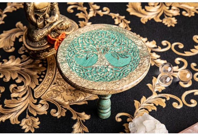 Altaartafel Levensboom Groen Goud
