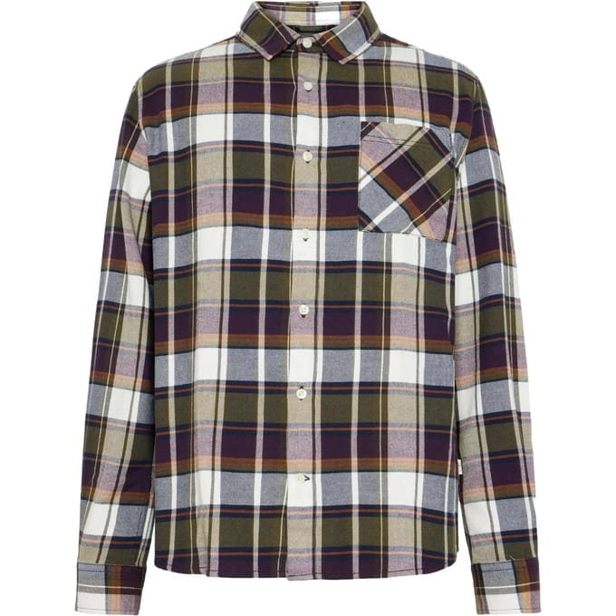 Flanellen overhemd KnowledgeCotton Apparel