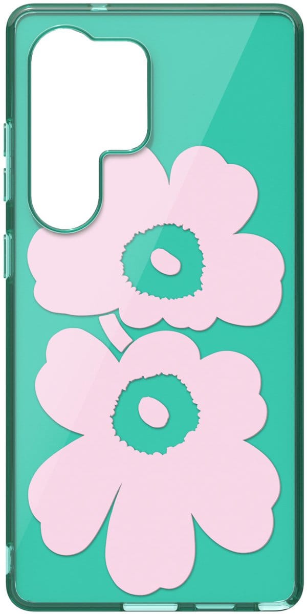 Samsung Galaxy S25 Ultra Hoesje - Unikko Hybrid Case - Marimekko - Roze
