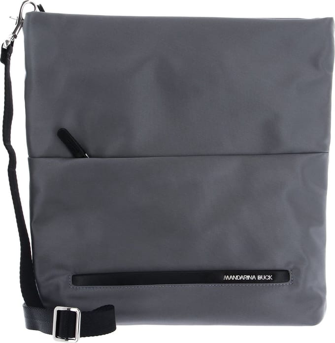 MANDARINA DUCK Schoudertas Hunter Crossover Smoked Pearl Grijs