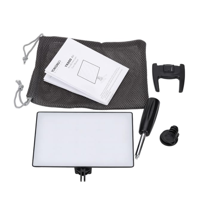 YONGNUO YN300 Luchtfotostudio SMD LED-videolamp 2000LM voor DSLR-camera white