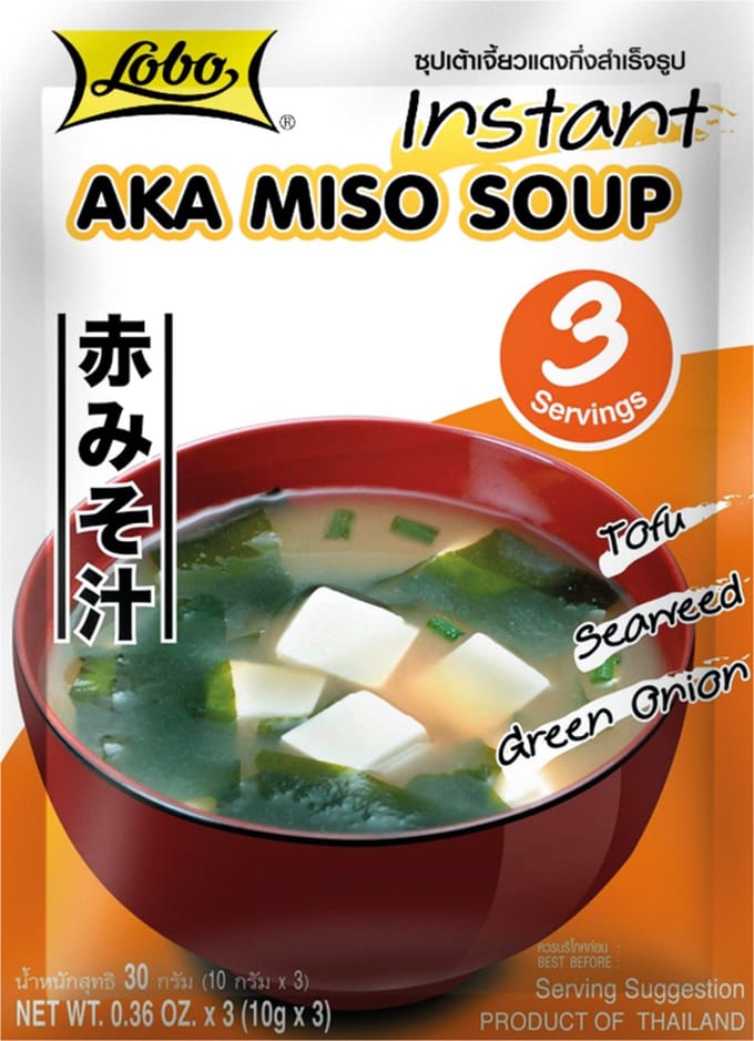 Lobo Aka miso soep 12 x 30 g